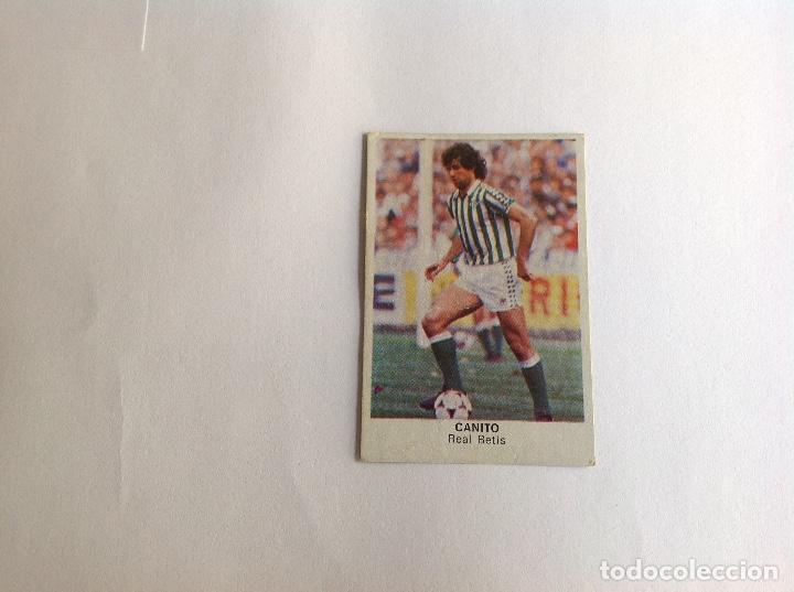 Coleccionismo Cromos antiguos: 7. CROMO CROPAN 84 BETIS CANITO