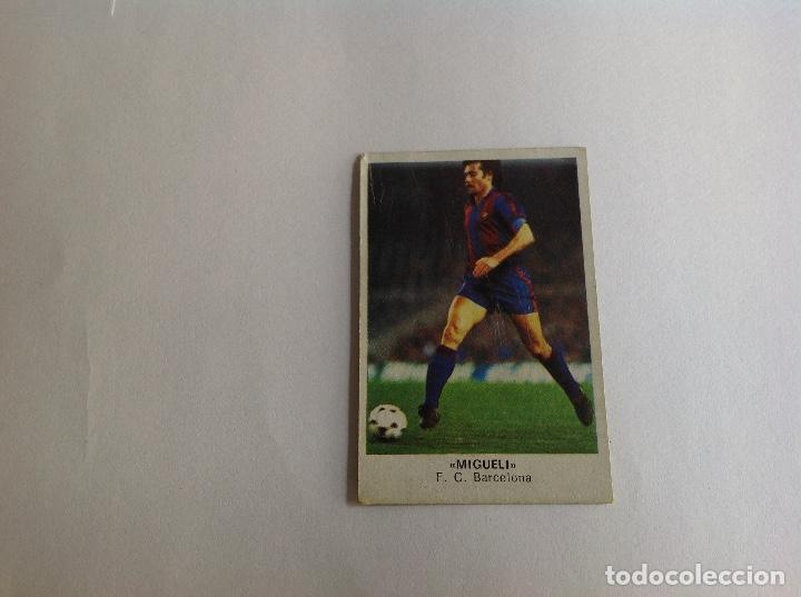 Coleccionismo Cromos antiguos: 7. CROMO CROPAN 84 BARCELONA MIGUELI