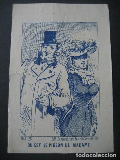 Coleccionismo Cromos antiguos: ANTIGUO CROMO FRANCES A&Ntilde;OS 1920 / 30. PUBLICIDAD CALZADOS N&ordm;125