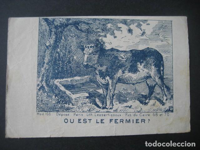 Coleccionismo Cromos antiguos: ANTIGUO CROMO FRANCES A&Ntilde;OS 1920 / 30. PUBLICIDAD CALZADOS N&ordm;166