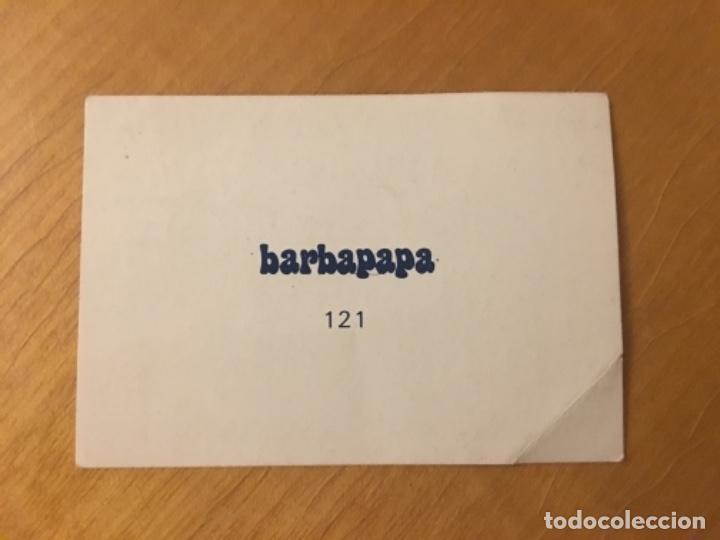 Coleccionismo cromos antiguos: Barbapapa cromo 121 sin pegar - Foto 2
