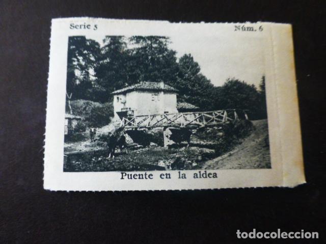 Sammeln alte Sammelbilder: ASTURIAS PUENTE EN LA ALDEA ANTIGUO CROMO A&Ntilde;OS 30