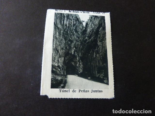 Sammeln alte Sammelbilder: QUIROS TUNEL DE PE&Ntilde;AS JUNTAS ASTURIAS ANTIGUO CROMO A&Ntilde;OS 30