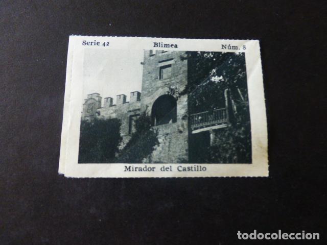 Coleccionismo Cromos antiguos: BLIMEA ASTURIAS MIRADOR DEL CASTILLO ANTIGUO CROMO A&Ntilde;OS 30