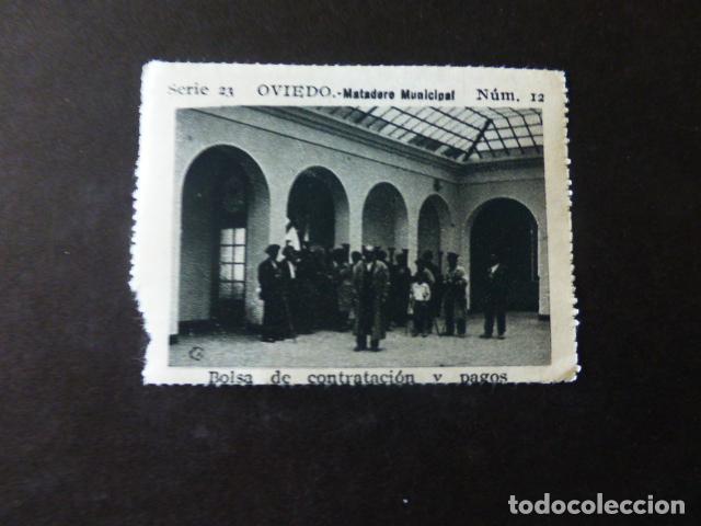 Sammeln alte Sammelbilder: OVIEDO ASTURIAS MATADERO MUNICIPAL ANTIGUO CROMO A&Ntilde;OS 30