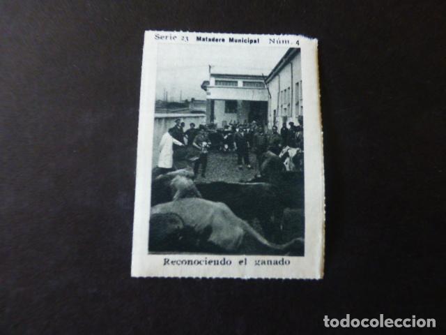 Sammeln alte Sammelbilder: OVIEDO ASTURIAS MATADERO MUNICIPAL ANTIGUO CROMO A&Ntilde;OS 30
