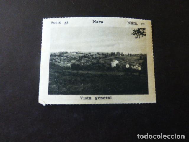 Coleccionismo Cromos antiguos: NAVA ASTURIAS VISTA GENERAL ANTIGUO CROMO A&Ntilde;OS 30