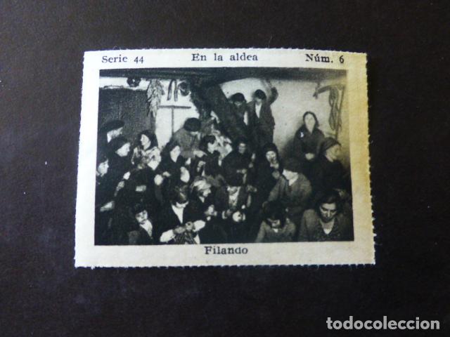 Collectable Antique Stickers: ASTURIAS COSTUMBRES FILANDO ANTIGUO CROMO A&Ntilde;OS 30