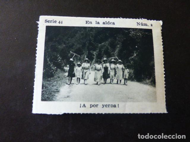Sammeln alte Sammelbilder: ASTURIAS COSTUMBRES A POR YERBA ANTIGUO CROMO A&Ntilde;OS 30