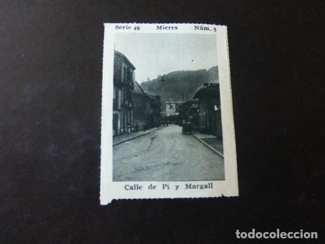 Sammeln alte Sammelbilder: MIERES ASTURIAS CALLE DE PI Y MARGALL ANTIGUO CROMO A&Ntilde;OS 30