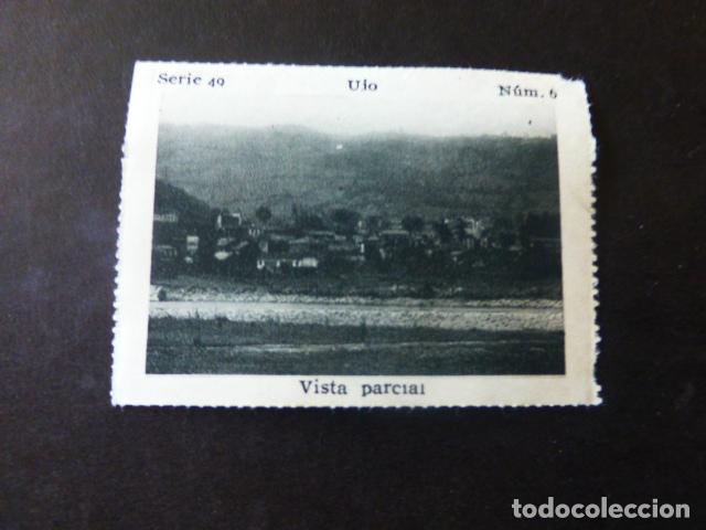 Colecionismo Cromos antigos: UJO ASTURIAS VISTA PARCIAL ANTIGUO CROMO A&Ntilde;OS 30