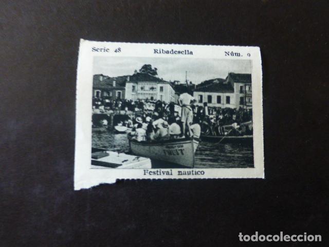 Sammeln alte Sammelbilder: RIBADESELLA ASTURIAS FESTIVAL NAUTICO ANTIGUO CROMO A&Ntilde;OS 30