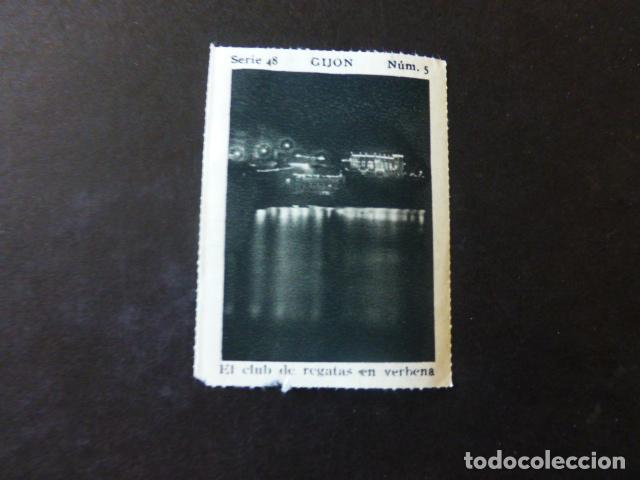 Collezionismo Figurine antiche: GIJON ASTURIAS EL CLUB DE REGATAS EN VERBENA ANTIGUO CROMO A&Ntilde;OS 30