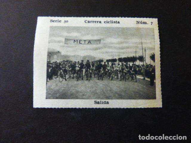 Collezionismo Figurine antiche: ASTURIAS CARRERA CICLISTA ANTIGUO CROMO A&Ntilde;OS 30