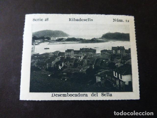 Collezionismo Figurine antiche: RIBADESELLA ASTURIAS DESEMBOCADURA DEL SELLA ANTIGUO CROMO A&Ntilde;OS 30