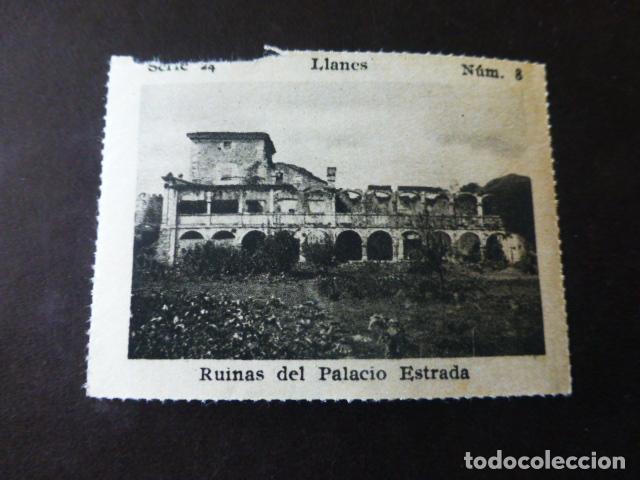 Sammeln alte Sammelbilder: LLANES ASTURIAS RUINAS DEL PALACIO ESTRADA ANTIGUO CROMO A&Ntilde;OS 30