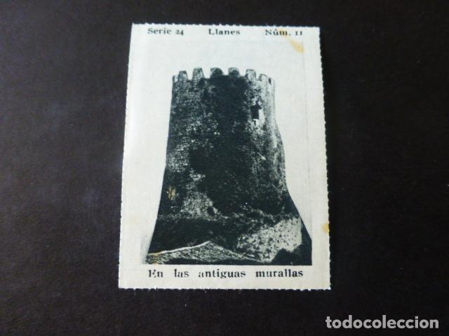 Collezionismo Figurine antiche: LLANES ASTURIAS ANTIGUAS MURALLAS ANTIGUO CROMO A&Ntilde;OS 30