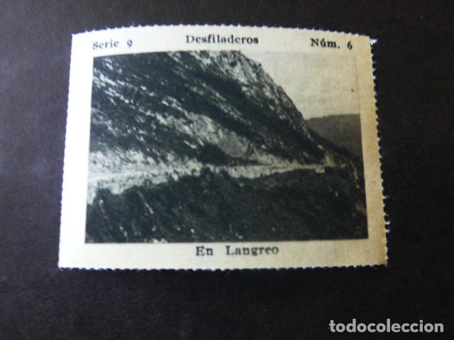 Collezionismo Figurine antiche: LANGREO ASTURIAS DESFILADEROS ANTIGUO CROMO A&Ntilde;OS 30