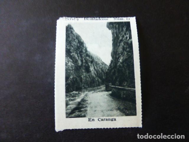 Sammeln alte Sammelbilder: CARANGA ASTURIAS DESFILADEROS ANTIGUO CROMO A&Ntilde;OS 30