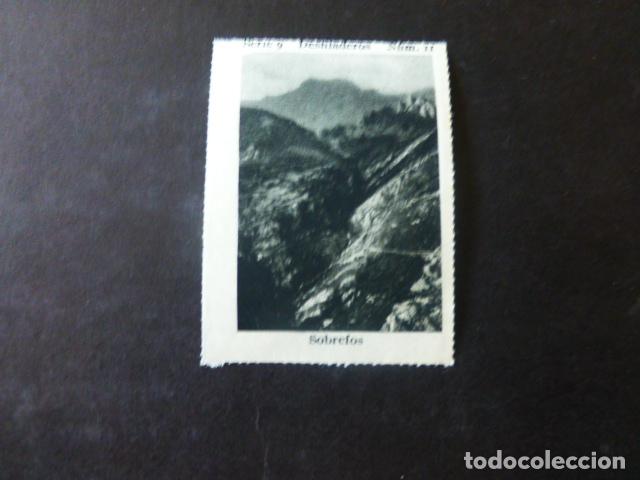 Colecionismo Cromos antigos: SOBREFOS ASTURIAS DESFILADEROS ANTIGUO CROMO A&Ntilde;OS 30