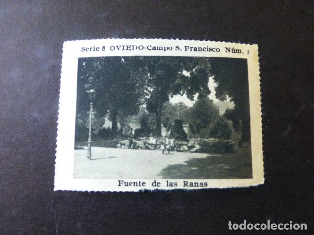 Collectable Antique Stickers: OVIEDO ASTURIAS CAMPO DE SAN FRANCISCO CROMO A&Ntilde;OS 30