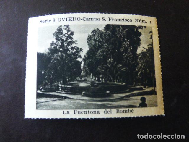 Collezionismo Figurine antiche: OVIEDO ASTURIAS CAMPO DE SAN FRANCISCO CROMO A&Ntilde;OS 30