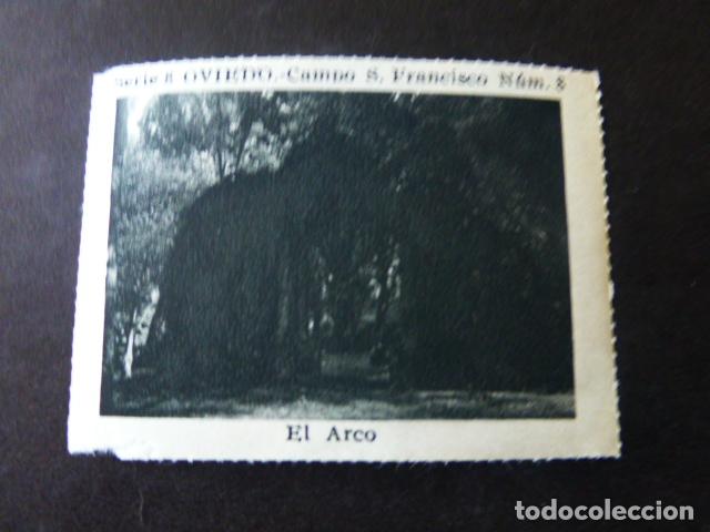 Collectable Antique Stickers: OVIEDO ASTURIAS CAMPO DE SAN FRANCISCO CROMO A&Ntilde;OS 30