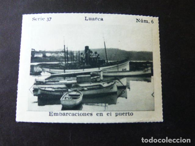 Sammeln alte Sammelbilder: LUARCA ASTURIAS EMBARCACIONES EN EL PUERTO CROMO A&Ntilde;OS 30