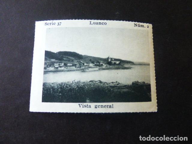 Sammeln alte Sammelbilder: LUANCO ASTURIAS VISTA GENERAL CROMO A&Ntilde;OS 30