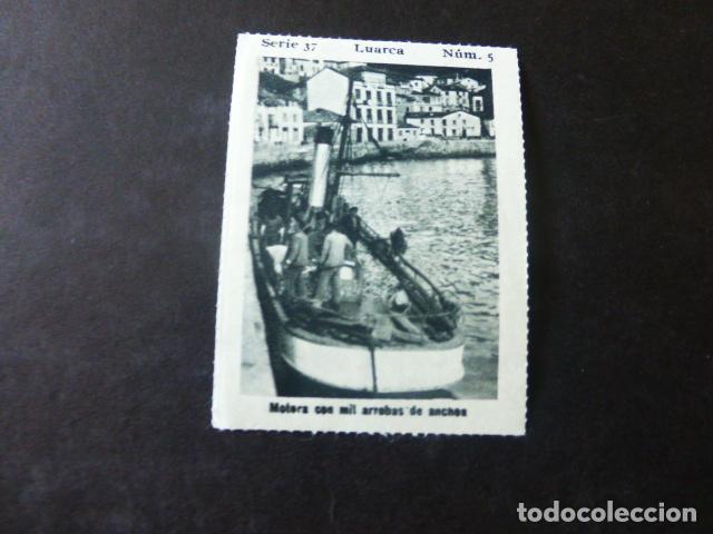 Collezionismo Figurine antiche: LUANCO ASTURIAS ESCENA EN EL PUERTO CROMO A&Ntilde;OS 30