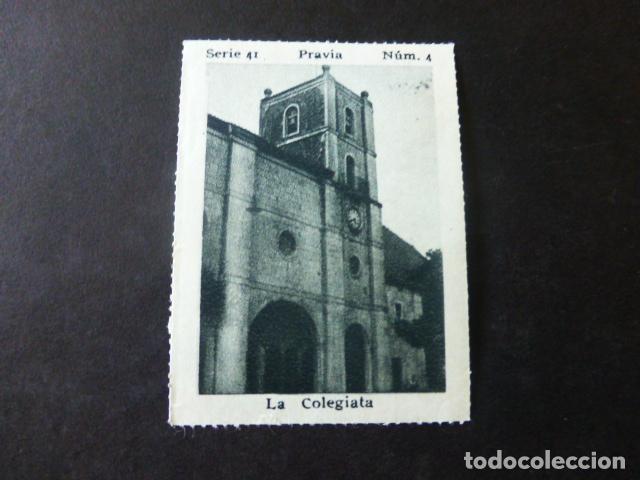 Coleccionismo Cromos antiguos: PRAVIA ASTURIAS LA COLEGIATA CROMO A&Ntilde;OS 30