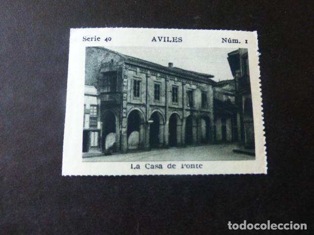 Sammeln alte Sammelbilder: AVILES ASTURIAS LA CASA DE PONTE CROMO A&Ntilde;OS 30