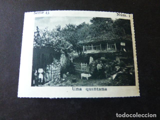 Sammeln alte Sammelbilder: ASTURIAS UNA QUINTANA CROMO A&Ntilde;OS 30
