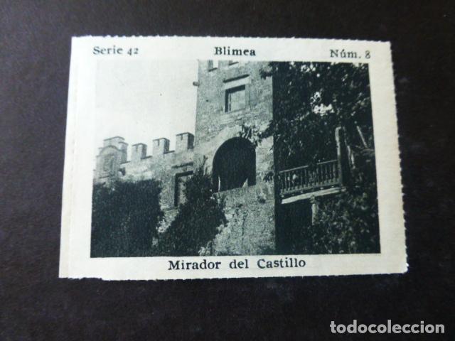 Collezionismo Figurine antiche: BLIMEA ASTURIAS MIRADOR DEL CASTILLO CROMO A&Ntilde;OS 30