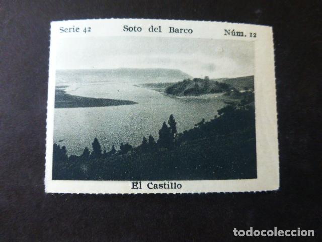 Collectable Antique Stickers: SOTO DEL BARCO ASTURIAS EL CASTILLO CROMO A&Ntilde;OS 30