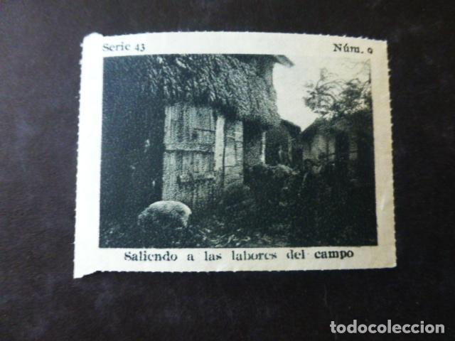 Sammeln alte Sammelbilder: ASTURIAS SALIENDO A LAS LABORES DEL CAMPO CROMO A&Ntilde;OS 30