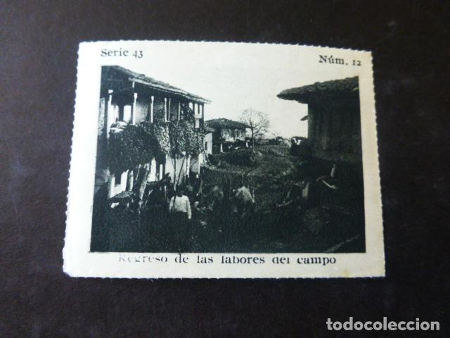 Collectable Antique Stickers: ASTURIAS REGRESO DE LAS LABORES DEL CAMPO CROMO A&Ntilde;OS 30