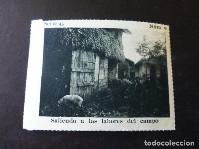 Sammeln alte Sammelbilder: ASTURIAS SALIENDO A LAS LABORES DEL CAMPO CROMO A&Ntilde;OS 30