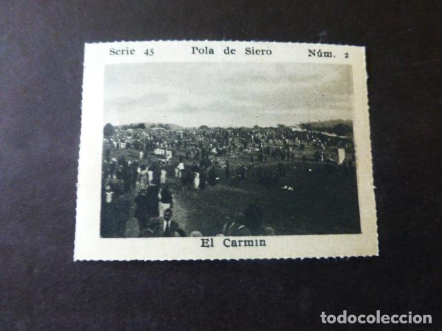 Collectable Antique Stickers: POLA DE SIERO ASTURIAS EL CARMIN CROMO A&Ntilde;OS 30