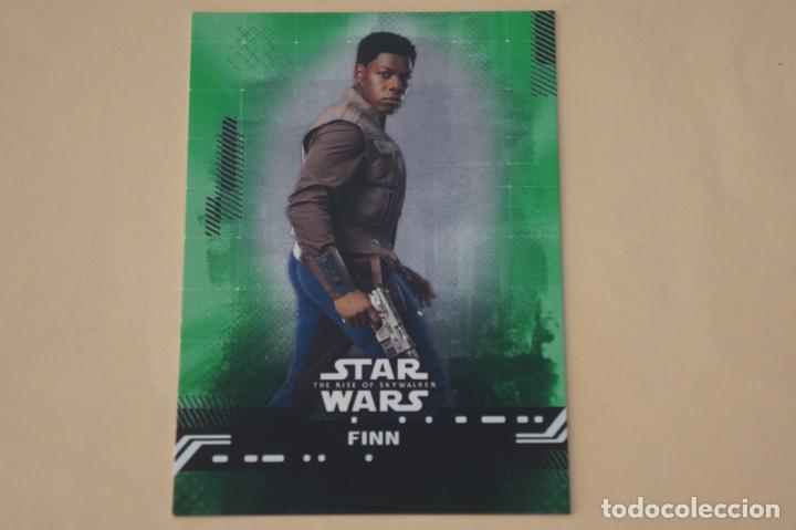 Coleccionismo cromos antiguos: TRADING CARD DE STAR WARS EL ASCENSO DEL SKYWALKER N&ordm; 2 VERDE A&Ntilde;O 2019 DE TOPPS