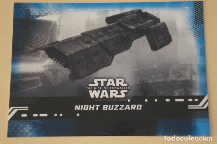 Coleccionismo cromos antiguos: TRADING CARD DE STAR WARS EL ASCENSO DEL SKYWALKER N&ordm; 54 AZUL A&Ntilde;O 2019 DE TOPPS