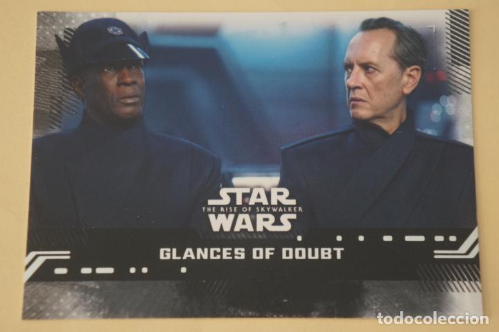 Coleccionismo cromos antiguos: TRADING CARD DE STAR WARS EL ASCENSO DEL SKYWALKER N&ordm; 60 AZUL A&Ntilde;O 2019 DE TOPPS
