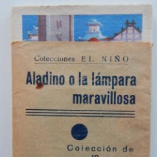 Coleccionismo Cromos antiguos: SERIE COMPLETA DE 12 CROMOS / ALADINO O LA LÁMPARA MARAVILLOSA. Lote 224161890