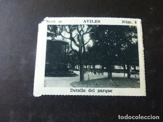 Sammeln alte Sammelbilder: AVILES ASTURIAS DETALLE DEL PARQUE CROMO A&Ntilde;OS 30