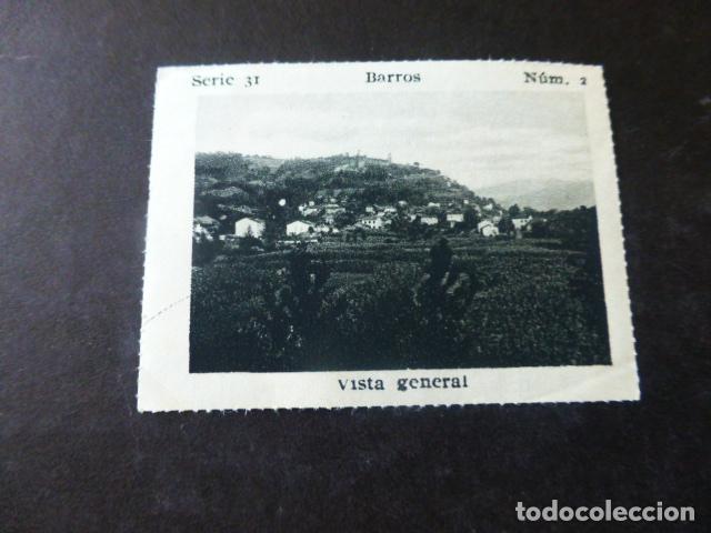 Collectable Antique Stickers: BARROS ASTURIAS VISTA GENERAL CROMO A&Ntilde;OS 30