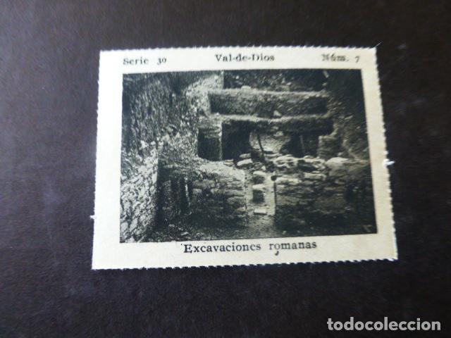 Collectable Antique Stickers: VALDEDIOS ASTURIAS EXCAVACIONES ROMANAS CROMO A&Ntilde;OS 30