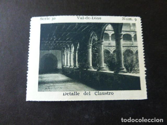 Colecionismo Cromos antigos: VALDEDIOS ASTURIAS DETALLE DEL CLAUSTRO CROMO A&Ntilde;OS 30