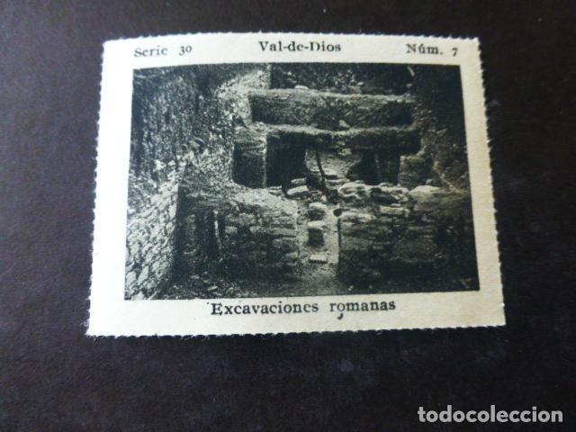 Collectable Antique Stickers: VALDEDIOS ASTURIAS EXCAVACIONES ROMANAS CROMO A&Ntilde;OS 30