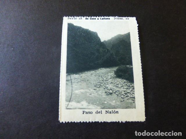 Colecionismo Cromos antigos: DE CASO A LAVIANA ASTURIAS EL RIO NALON CROMO A&Ntilde;OS 30