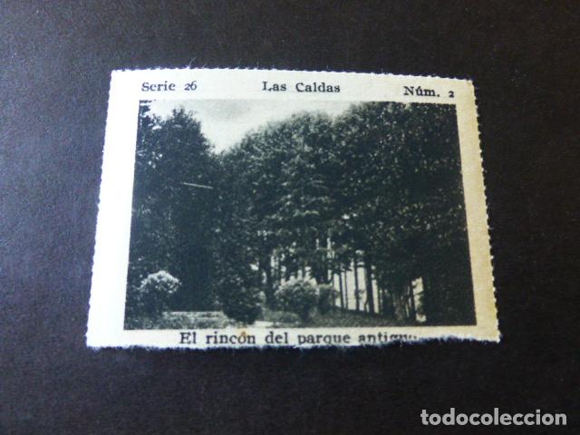 Collectable Antique Stickers: LAS CALDAS ASTURIAS RINCON DE PARQUE ANTIGUO CROMO A&Ntilde;OS 30